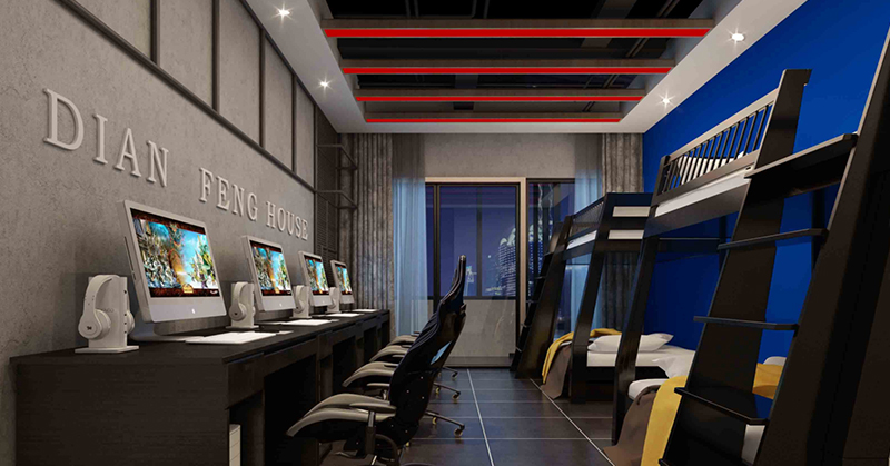網咖裝修設計